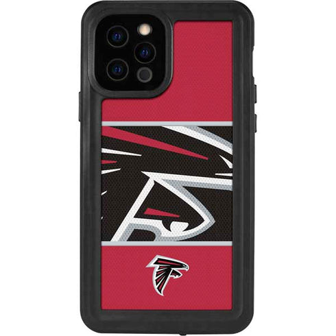 NFL Atlanta Falcons Zone Block iPhone 12 Pro Waterproof Case
