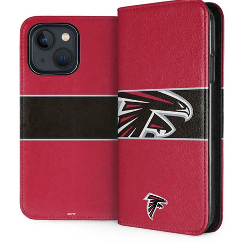 NFL Atlanta Falcons Zone Block iPhone 13 Folio Case