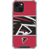 NFL Atlanta Falcons Zone Block iPhone 13 Mini Clear Case