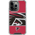 NFL Atlanta Falcons Zone Block iPhone 13 Pro Clear Case