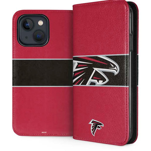NFL Atlanta Falcons Zone Block iPhone 14 Folio Case
