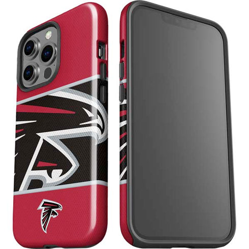 NFL Atlanta Falcons Zone Block iPhone 15 Pro Impact Case