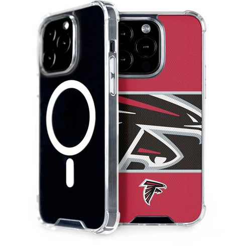 NFL Atlanta Falcons Zone Block iPhone 15 Pro MagSafe Case