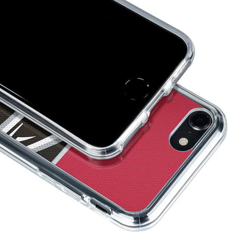 NFL Atlanta Falcons Zone Block iPhone SE (2nd & 3rd Gen) Clear Case