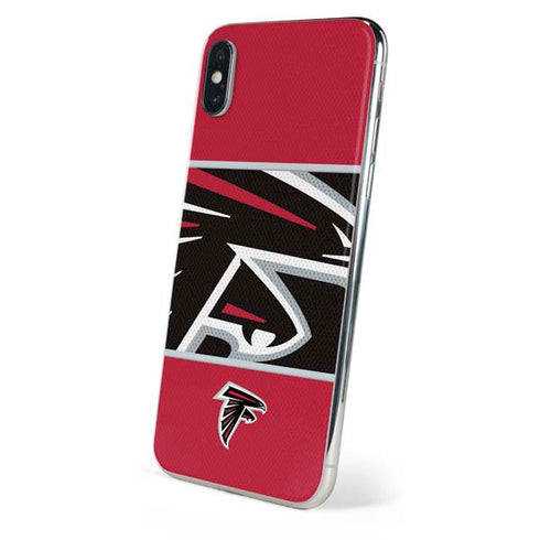 NFL Atlanta Falcons Zone Block iPhone XS Skin
