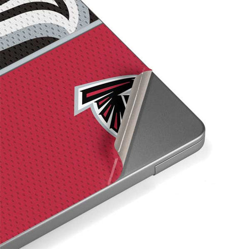 NFL Atlanta Falcons Zone Block MacBook Pro 14in (2021-24) Skin