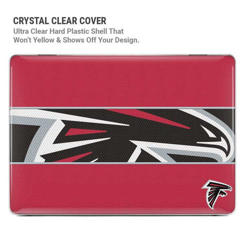 NFL Atlanta Falcons Zone Block MacBook Pro 16in (2021-25) Case plus Skin