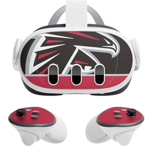 NFL Atlanta Falcons Zone Block Meta Quest 3 Skin