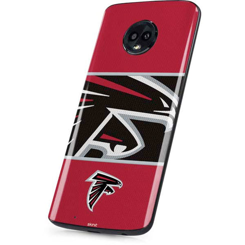 NFL Atlanta Falcons Zone Block Moto G6 Skin