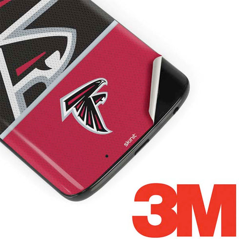 NFL Atlanta Falcons Zone Block Moto G6 Skin