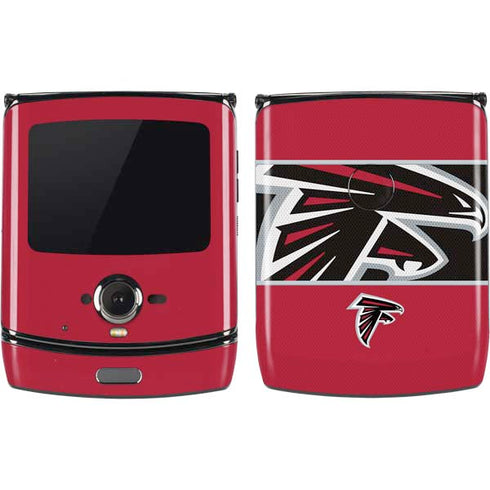 NFL Atlanta Falcons Zone Block Motorola RAZR Skin