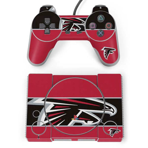 NFL Atlanta Falcons Zone Block PlayStation Classic Bundle Skin