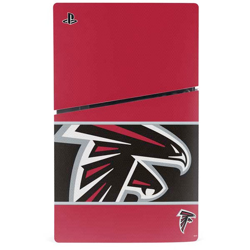 NFL Atlanta Falcons Zone Block PS5 Slim Disk Bundle Skin