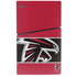 NFL Atlanta Falcons Zone Block PS5 Slim Disk Console Skin