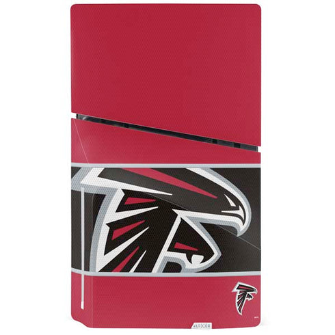 NFL Atlanta Falcons Zone Block PS5 Slim Disk Console Skin