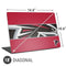 NFL Atlanta Falcons Zone Block Universal Laptop 18in (14.6 x 10.6in) Skin