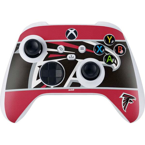 NFL Atlanta Falcons Zone Block Xbox Series S Controller Skin