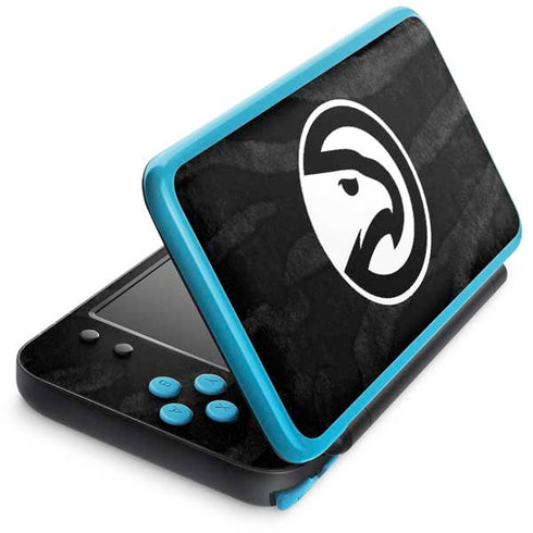 NBA Atlanta Hawks Black Animal Print Nintendo 2DS XL (2017) Skin