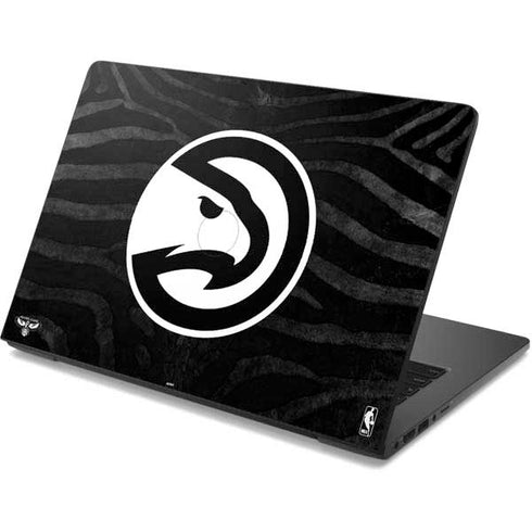 NBA Atlanta Hawks Black Animal Print Dell Chromebook Skin