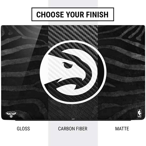 NBA Atlanta Hawks Black Animal Print Dell Vostro Skin