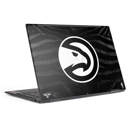 NBA Atlanta Hawks Black Animal Print HP Envy Skin