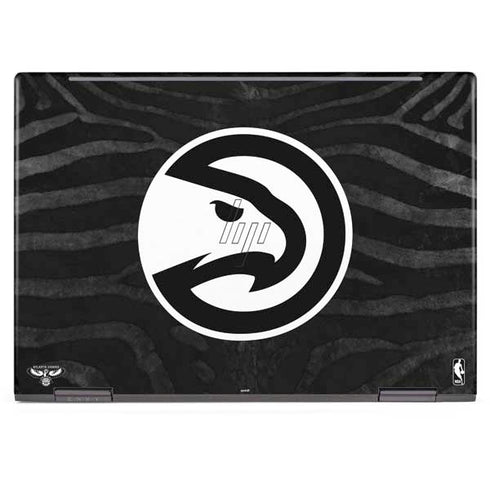 NBA Atlanta Hawks Black Animal Print HP Envy Skin
