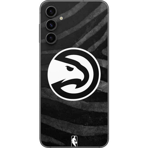 NBA Atlanta Hawks Black Animal Print Galaxy A14 5G Skin