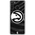 NBA Atlanta Hawks Black Animal Print Galaxy A21 Clear Case
