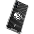 NBA Atlanta Hawks Black Animal Print Galaxy A54 5G Clear Case