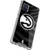 NBA Atlanta Hawks Black Animal Print Galaxy A71 5G Clear Case