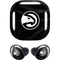 NBA Atlanta Hawks Black Animal Print Galaxy Buds Pro Skin