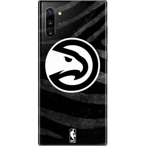 NBA Atlanta Hawks Black Animal Print Galaxy Note 10 Plus Skin
