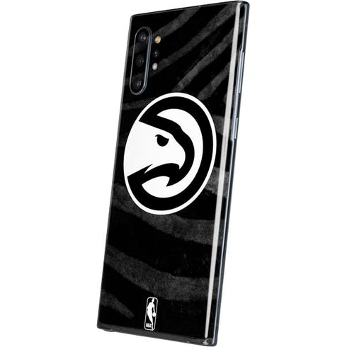 NBA Atlanta Hawks Black Animal Print Galaxy Note 10 Plus Skin