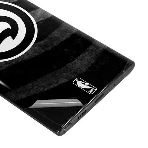 NBA Atlanta Hawks Black Animal Print Galaxy Note 10 Plus Skin