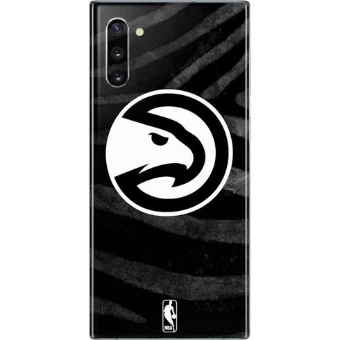 NBA Atlanta Hawks Black Animal Print Galaxy Note 10 Skin