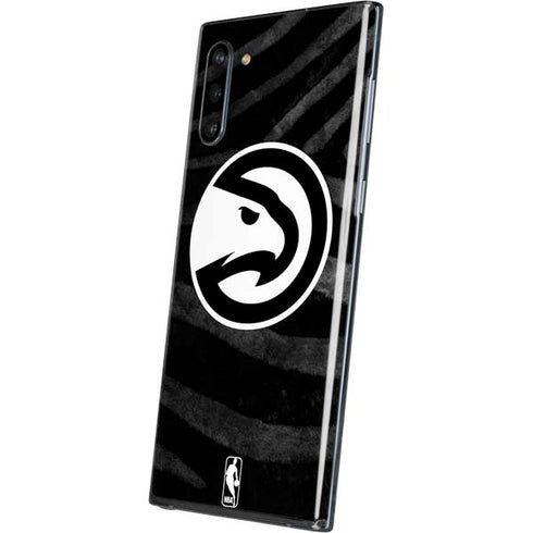 NBA Atlanta Hawks Black Animal Print Galaxy Note 10 Skin