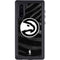 NBA Atlanta Hawks Black Animal Print Galaxy Note 10 Waterproof Case