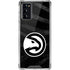 NBA Atlanta Hawks Black Animal Print Galaxy Note20 5G Clear Case