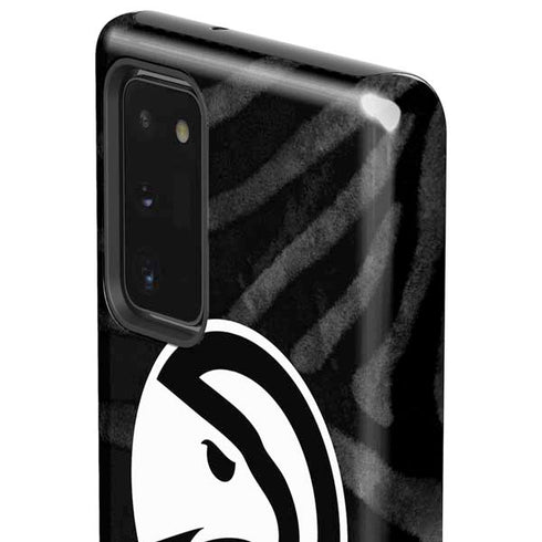 NBA Atlanta Hawks Black Animal Print Galaxy Note20 5G Pro Case