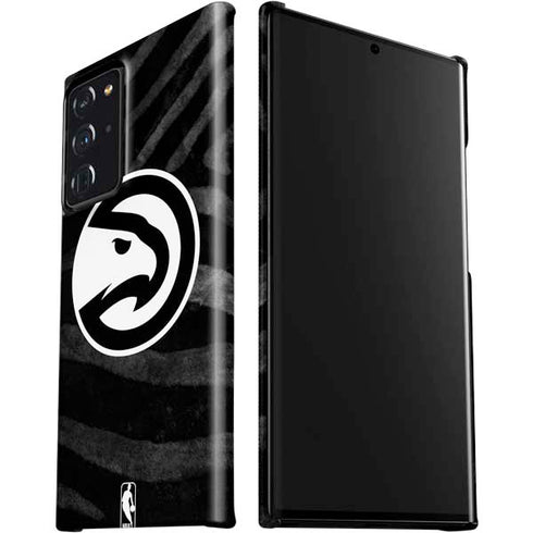 NBA Atlanta Hawks Black Animal Print Galaxy Note20 Ultra 5G Lite Case