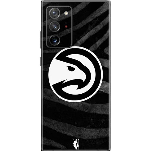 NBA Atlanta Hawks Black Animal Print Galaxy Note20 Ultra 5G Skin