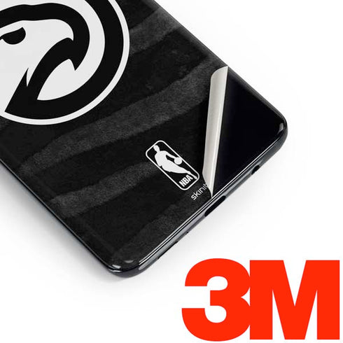 NBA Atlanta Hawks Black Animal Print Galaxy S10 Skin