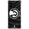 NBA Atlanta Hawks Black Animal Print Galaxy S20 FE Clear Case