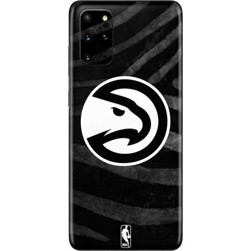 NBA Atlanta Hawks Black Animal Print Galaxy S20 Plus Skin