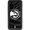 NBA Atlanta Hawks Black Animal Print Galaxy S20 Waterproof Case