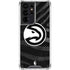 NBA Atlanta Hawks Black Animal Print Galaxy S21 Ultra 5G Clear Case
