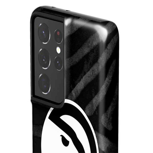 NBA Atlanta Hawks Black Animal Print Galaxy S21 Ultra 5G Pro Case
