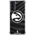 NBA Atlanta Hawks Black Animal Print Galaxy S22 Clear Case