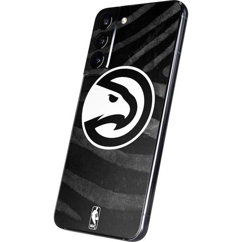 NBA Atlanta Hawks Black Animal Print Galaxy S22 Plus Skin