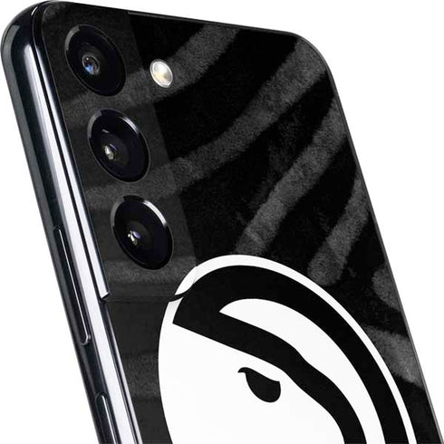 NBA Atlanta Hawks Black Animal Print Galaxy S22 Plus Skin